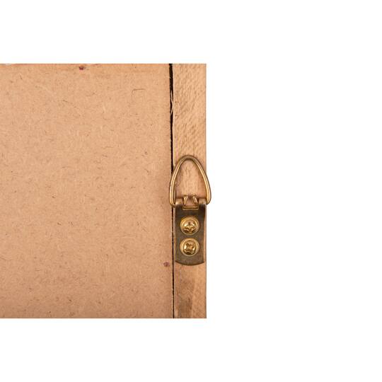 Hello Honey® 19.5" White Paper Designs in Wood Frames, 3ct.